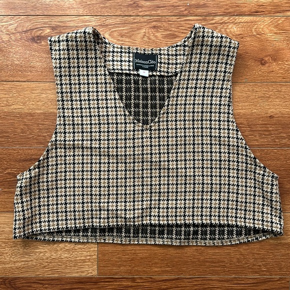 MAISON CLEO CROP VEST - Picture 5 of 8